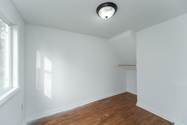 4163 Horseshoe Ct NE, Haverhill Twp, MN 55906 - interior space featuring plenty of natural light and dark wood-type flooring