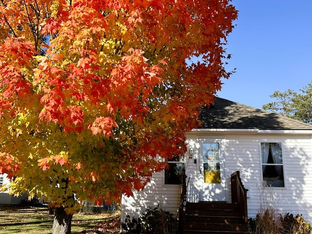 view of side of home