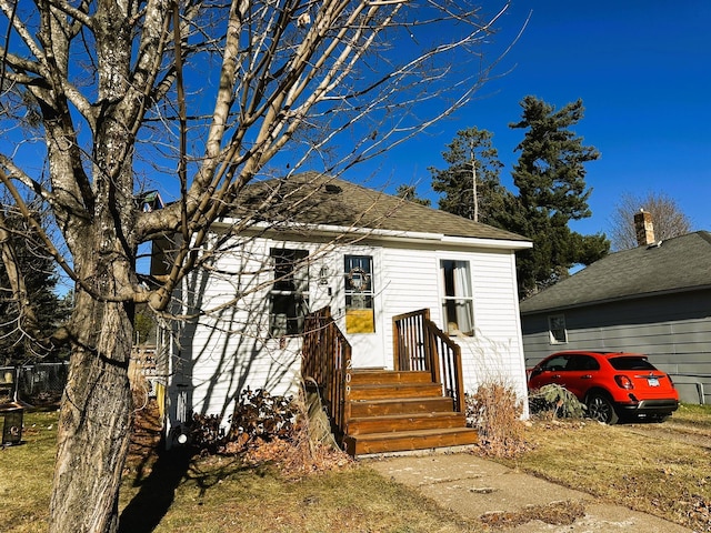 view of bungalow