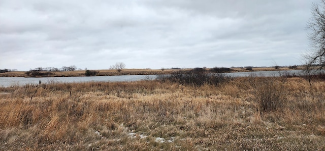 view of water feature featuring a rural view