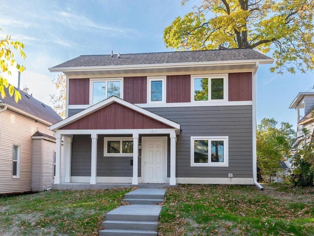 view of front of house featuring a porch