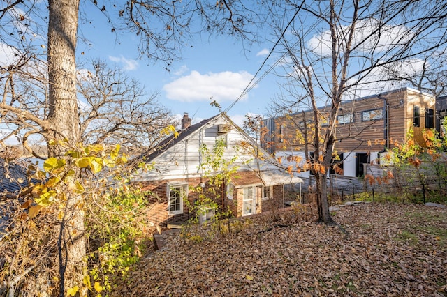 view of rear view of house