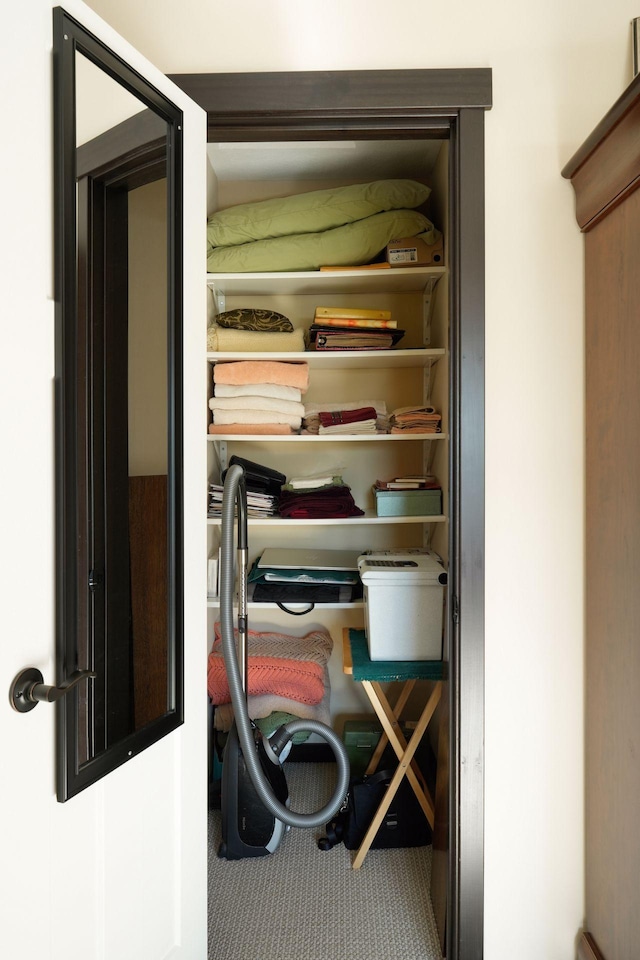 view of closet