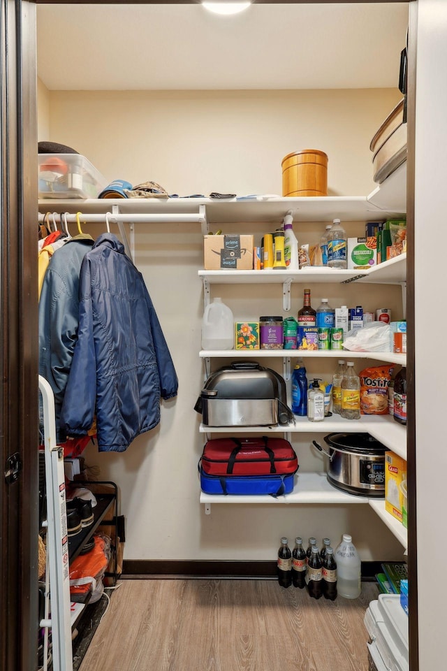 view of pantry