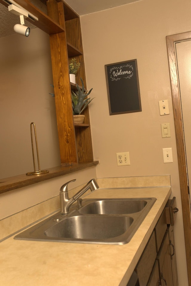 kitchen featuring sink