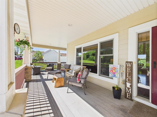 24850 Edenvale Trl, Elko New Market, MN 55020 - porch with an outdoor hangout area