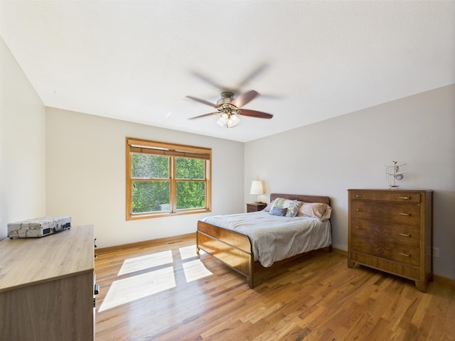 24850 Edenvale Trl, Elko New Market, MN 55020 - bedroom featuring light wood finished floors and a ceiling fan