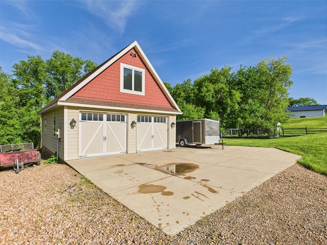 24850 Edenvale Trl, Elko New Market, MN 55020 - view of detached garage