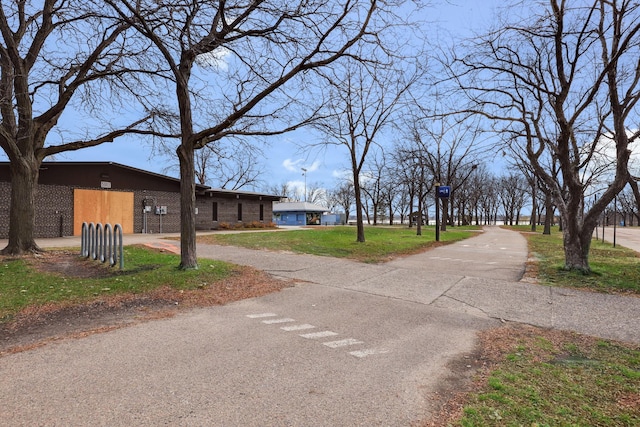 view of road