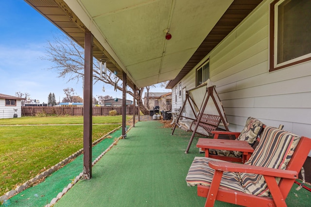 view of patio