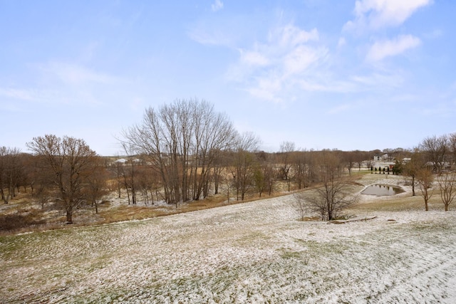 view of nature featuring a rural view