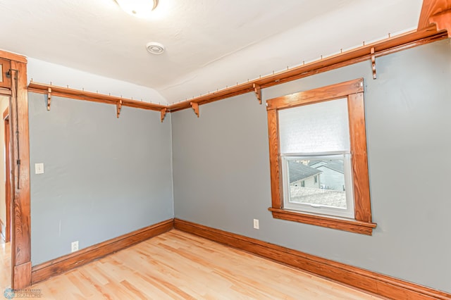 bonus room featuring light wood-type flooring