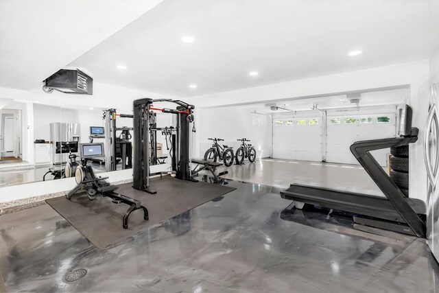 4756 Kildare Rd, Mound, MN 55364 - workout area featuring recessed lighting