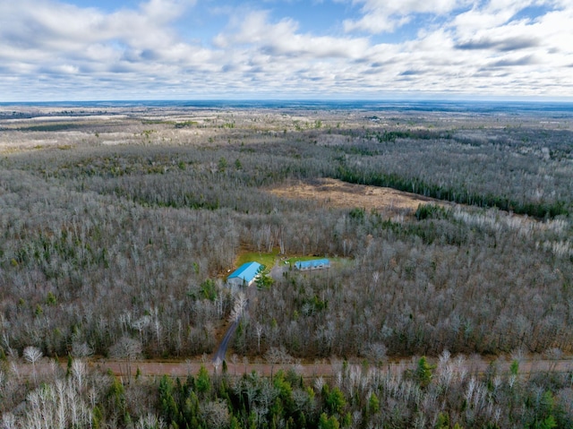 11242 Pierce Rd, Solon Springs, WI 54873 - aerial view of property's location featuring a forest