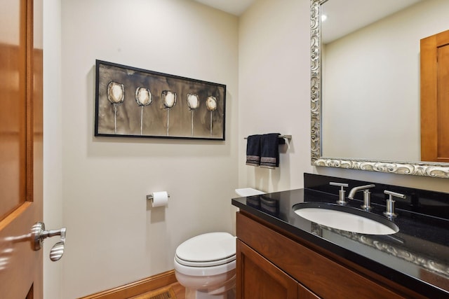5006 Sheridan Ave S, Minneapolis, MN 55410 - half bath featuring toilet and vanity
