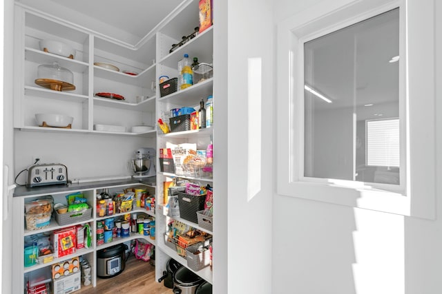 view of pantry