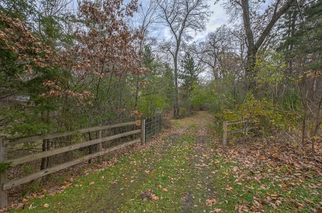 view of gate