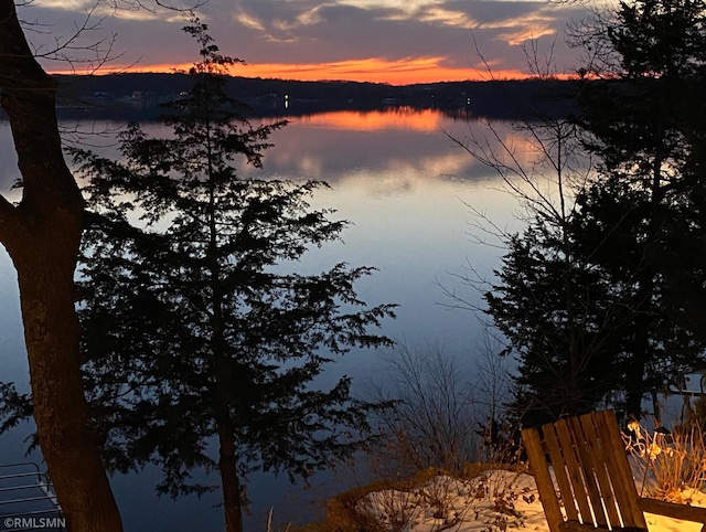 property view of water