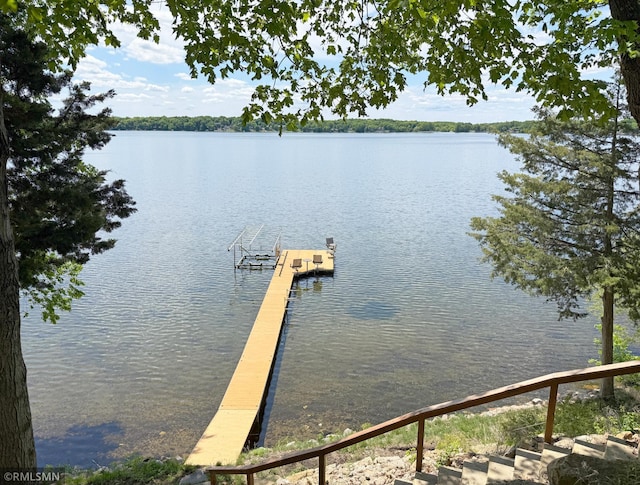 8947 Ingram Ave NW, Annandale, MN 55302 - dock area featuring a water view