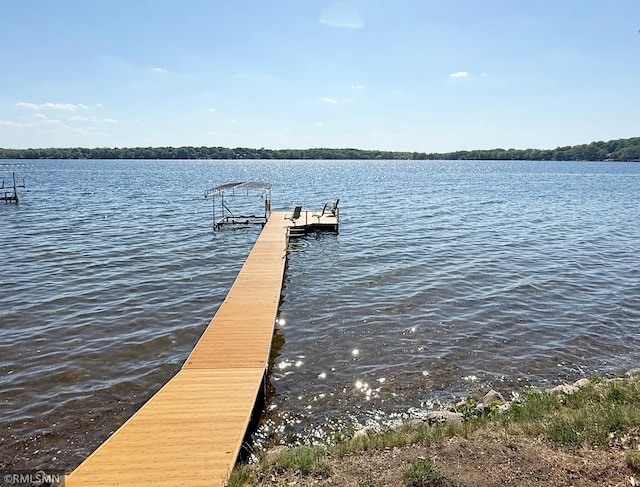 8947 Ingram Ave NW, Annandale, MN 55302 - dock area with a water view
