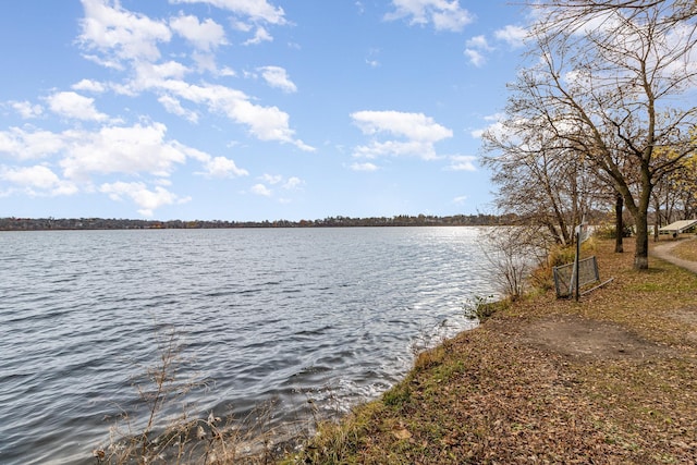 property view of water