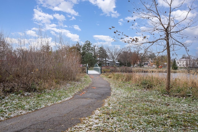 view of road