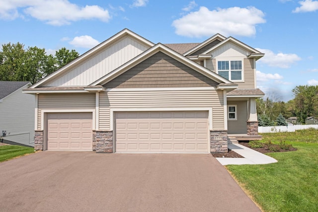 view of craftsman inspired home