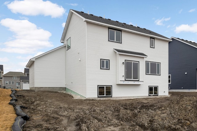 view of rear view of property