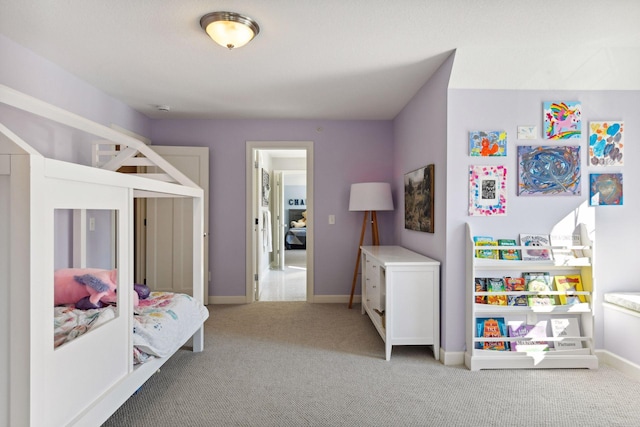 21360 Christmas Ln, Shorewood, MN 55331 - bedroom with baseboards and light colored carpet