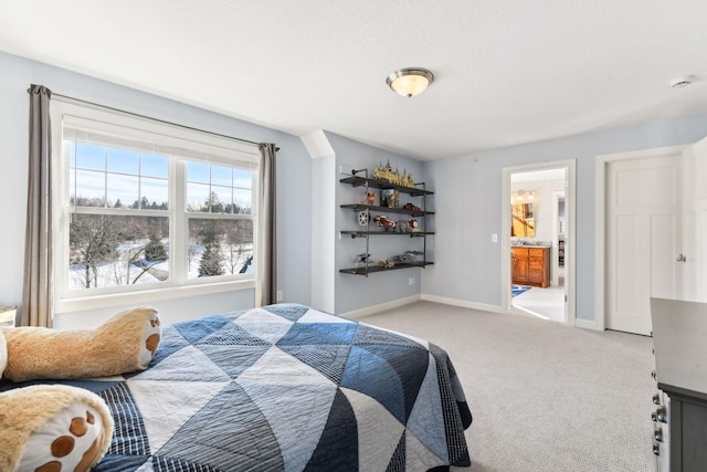 21360 Christmas Ln, Shorewood, MN 55331 - bedroom featuring light colored carpet and baseboards