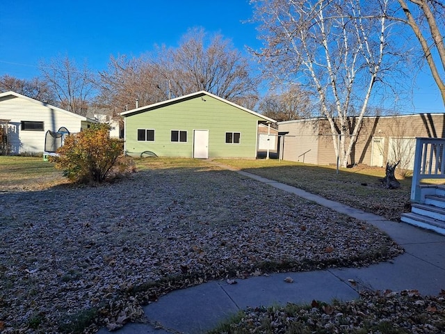 view of side of property