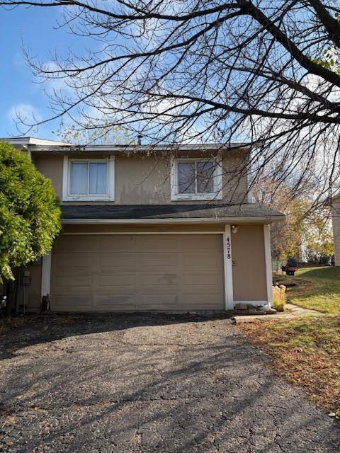 view of home's exterior featuring a garage