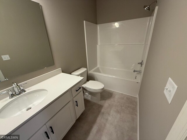 2656 Ivy Ave NE, Saint Michael, MN 55376 - bathroom with toilet, vanity, and shower / tub combination