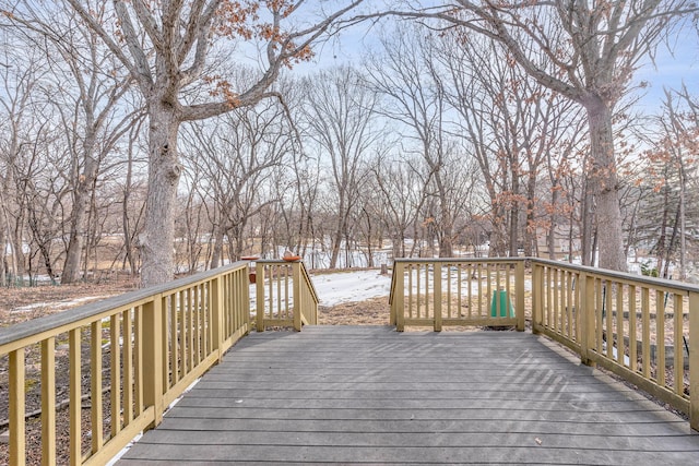 view of deck