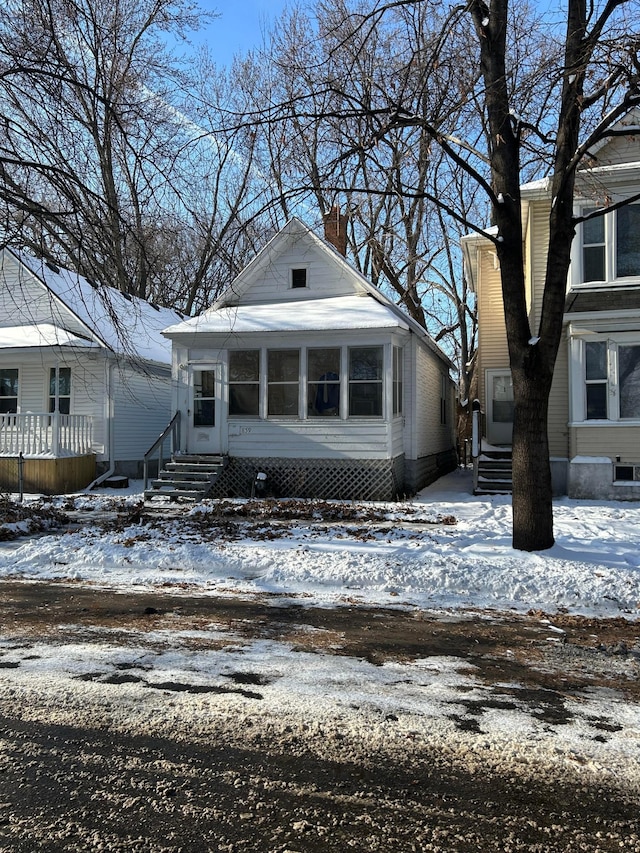 view of front of house