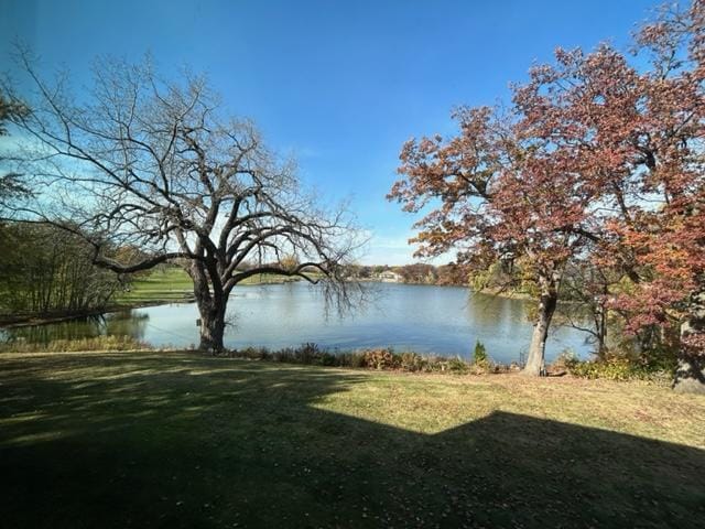 property view of water