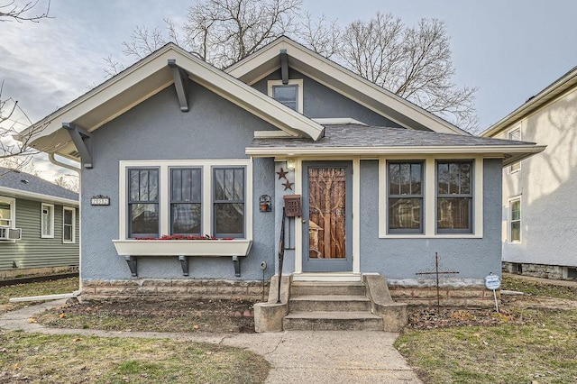 view of bungalow-style home