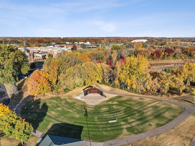 bird's eye view