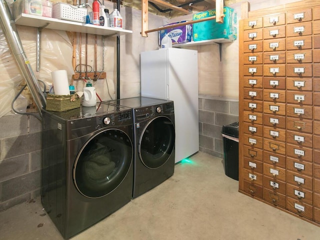 3781 Willowwood St SW, Prior Lake, MN 55372 - washroom with washing machine and dryer