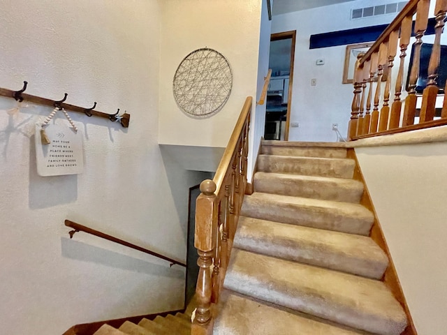 view of staircase