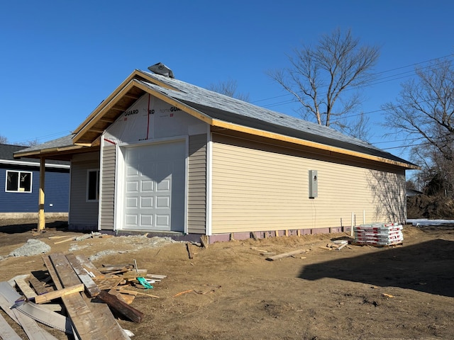 121 1st St NE, Cass Lake, MN 56633 - view of property exterior featuring an outbuilding
