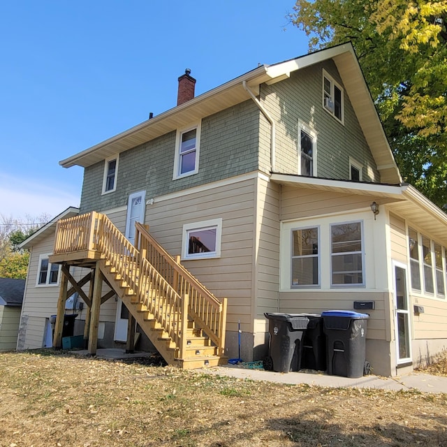 view of back of house