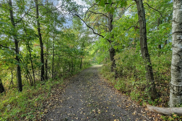 view of road