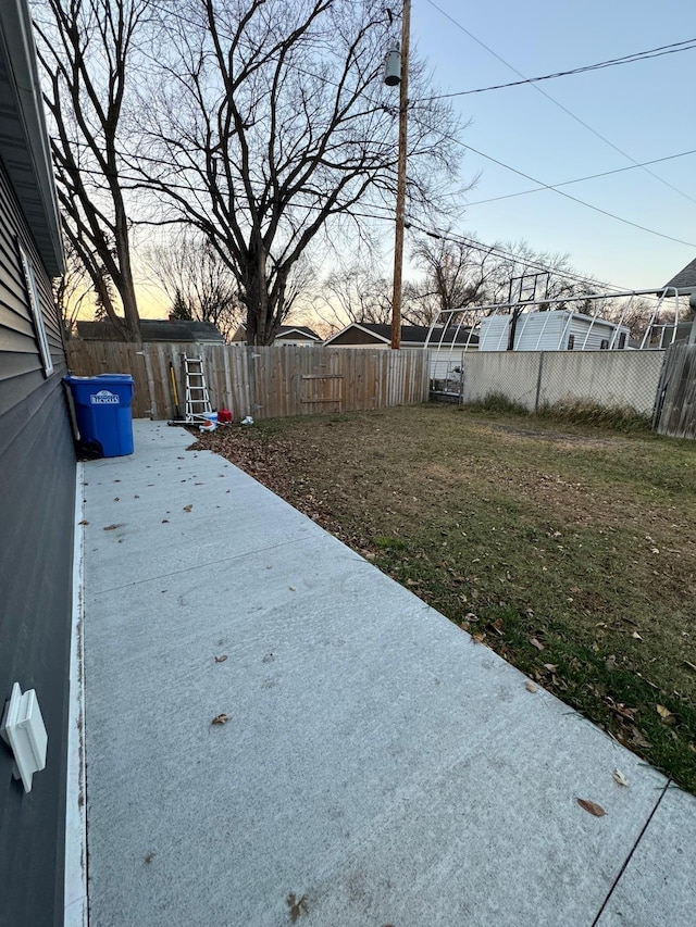1630 3rd St N, Fargo, ND 58102 - fenced backyard featuring a patio