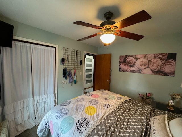 1630 3rd St N, Fargo, ND 58102 - bedroom with ceiling fan