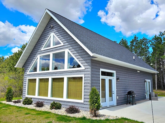 44811 County Highway 14, Perham, MN 56573 - rear view of house featuring a patio
