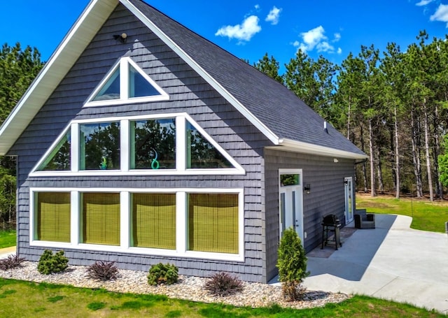 44811 County Highway 14, Perham, MN 56573 - back of property with a patio