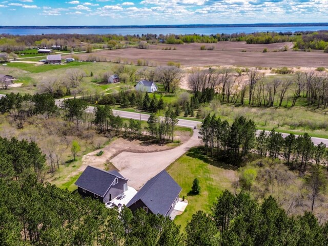 44811 County Highway 14, Perham, MN 56573 - birds eye view of property with a water view