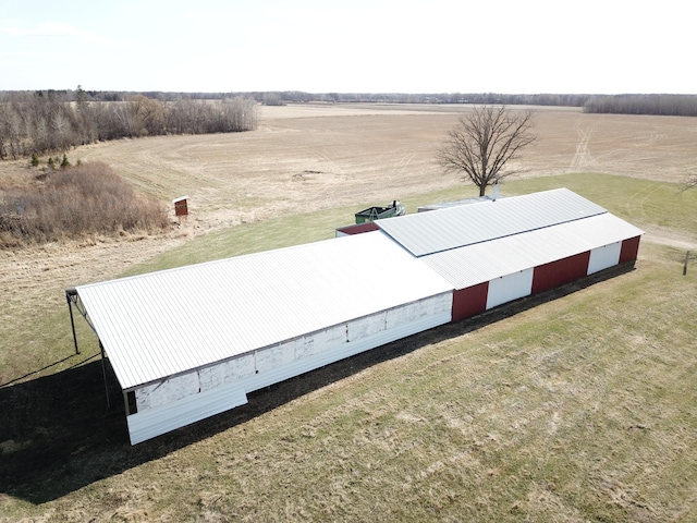 61684 260th St, Hewitt, MN 56453 - bird's eye view featuring a rural view