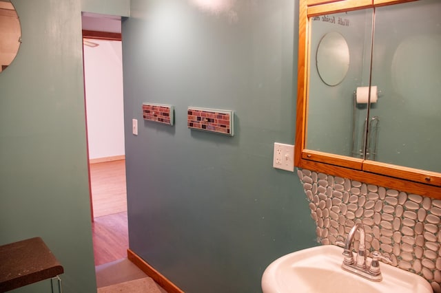 61684 260th St, Hewitt, MN 56453 - bathroom with a sink